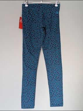 4/$10 ✨ Ripzone Kids Blue Teal Leopard Print Leggings